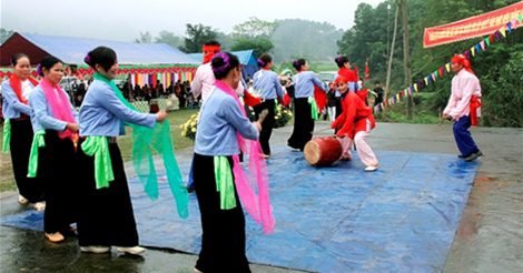 Hội Múa Trống Đu Của Người Mường Vùng Đất Tổ