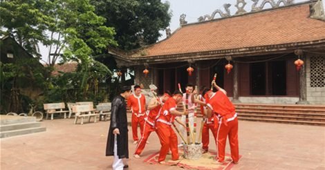 Lễ Hội Thi Giã Bánh Giầy Làng Mộ Chu Hạ- Phường Bạch Hạc, Việt Trì