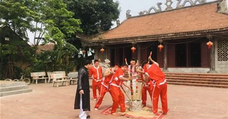 Lễ Hội Thi Giã Bánh Giầy Làng Mộ Chu Hạ- Phường Bạch Hạc, Việt Trì