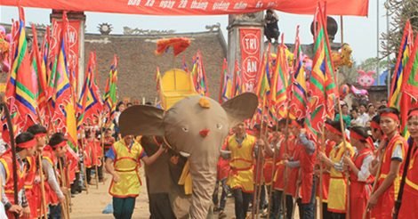 Lễ Hội Rước Voi Làng Đào Xá (Thanh Thủy)