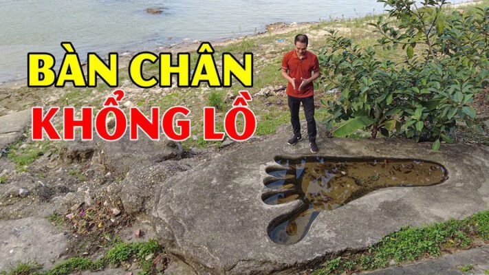 Truyền Thuyết Về Dấu Chân Khổng Lồ Tại Đền Tam Giang