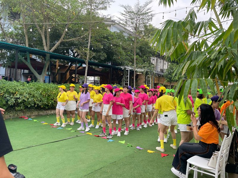 Chương Trình Team Building Tại Resort - Gắn Kết Và Sáng Tạo 2 Hoạt Động Trong Chương Trình Team Building Thanh Thủy Tại Resort Tre Nguồn