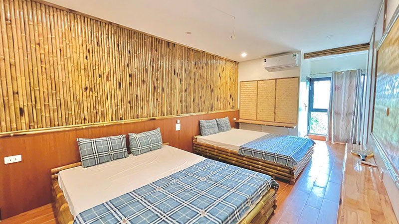 Phòng Nghỉ Đạt Chuẩn 3 Sao Tại Tre Nguồn Resort